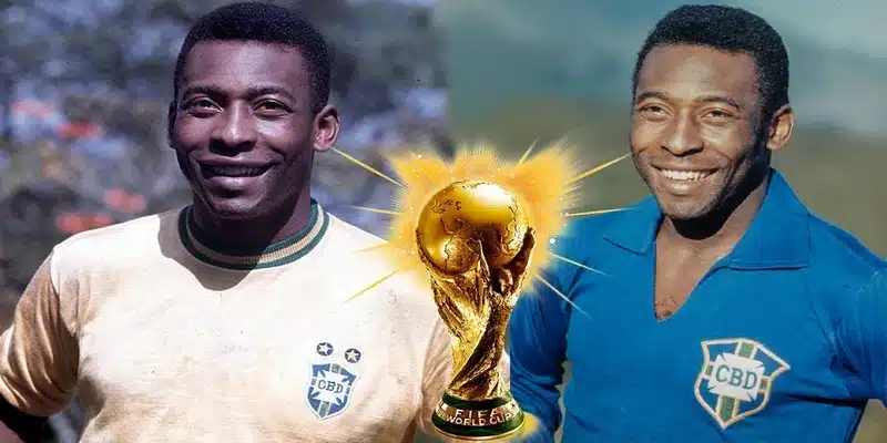 Cầu thủ huyền thoại Pele của Brazil